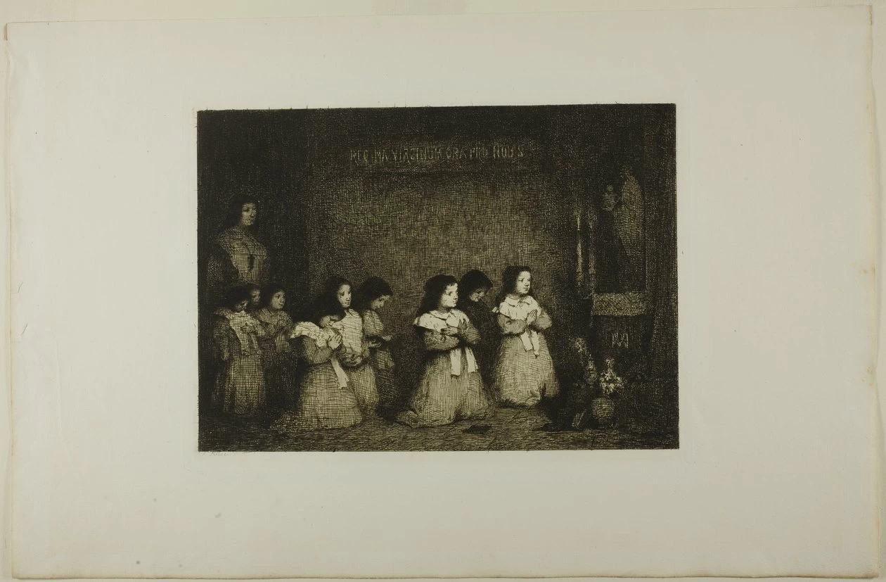 Augustin Théodule Ribot - La preghiera, Art Institute of Chicago